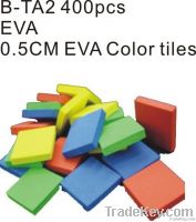 0.5cm 400pcs Eva Color Tiles