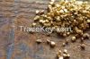 Gold bars and alluvial dust