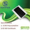 поли панель солнечных батарей 5.5W