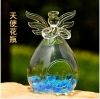 Подарок новоселья набора Terrarium Handmade стеклянного украшения вазы ангела творческого домашнего суккулентный, домашний декор Fishbowl