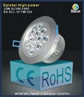 Downlight водить Rx-rcl-12*1w-w-12v