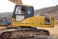 Komatsu Pc220-7 굴착기, 크롤러 굴착기