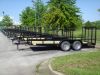 utility trailer 16Ftx 76" landscape 7k remolque