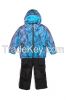 2016 newest custom professional snow wear winterproof kids ski suit 