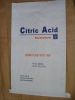 Factory Price Citric Acid Monohydrate CAM CAS: 5949-29-1 (C6H8O7)