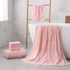 Oversized Bath Sheets Extra Large Bath Towels Set of 6 for Adults Super Soft Quick Dry Lightweight Lint Free Absorbent Stripe Microfiber Shower Towels