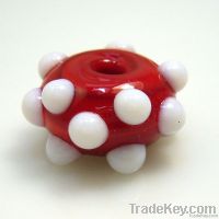 Lampwork 유리제 점 구슬