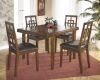 CIMERAN RECTANGULAR TABLE &amp; 4 SIDE CHAIRS