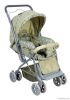 Comfortable 4 Wheel Baby Stroller With One Hand Folding System