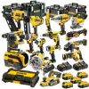 wholesales price for Dewalt Combo Power Tools 15 Kits Tool Set 20v Volt 18v Volt XRP Dewalts Drills