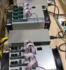 3X Bitmain AntMiner S9 13.5Th/s Asic Miner Bitcoin 16nm BTC Miningmachine+3X PSU