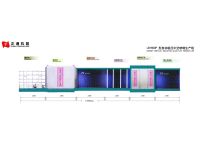 Lb1600p 자동적인 편평한 압박 격리 유리제 생산 라인