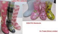 Rainboots Pvc