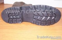 8880984 шальных ботинка безопасности ранта кожи лошади Goodyear