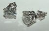 G SI1 diamonds stud post earrings 5 carat ear ring