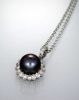Черное ожерелье перлы