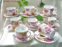 Комплект Cup&amp;saucer фарфора Китая