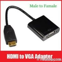 Мужчина Hdmi к кабелю преобразования конвертера Hd переходники кабеля Vga женскому