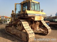 이용된 불도저 Cat D6h