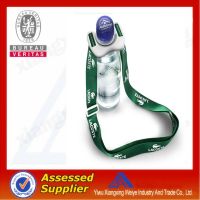 Carabiner 걸이와 나일론 웹 결박을 가진 병 홀더 방아끈