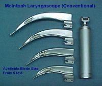 Laryngoscopes Mcintosh