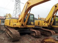 사용된 굴착기 Pc220-6 의 초침 Komatsu 굴착기