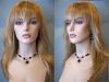 Blonde Red Brown Long Straight Cut Wig Wigs SkinTop