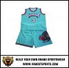 Customized  basketball uniforms 100% polyester 