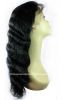 Перуанский парик шнурка волны воды волос полный