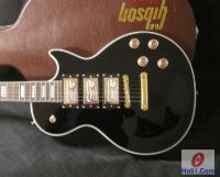 Gibson Les 폴 왼손잡이 고전적인 관례 3 픽업 일렉트릭 기타