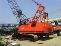 사용된 50ton 크롤러 기중기 히타치 Kh180-3