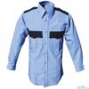 Black and Blue Collared Shirt for Security Guard