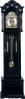 Edward MeyerTM Grandfather Clock with black finish