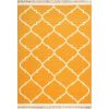 Moroccan Yellow & Gold Wool Rug 38009 5x8