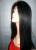 Synthetic Natural Black Yaki Straight Lace Front Wig Heat/Iron Safe