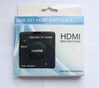 Ультра миниый переключатель 3x1 Hdmi