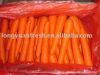 свежая китайская яркая красная морковь