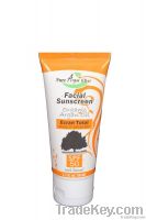 Лицевой солнцезащитный крем Spf+50 с маслом Argan