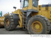 이용된 Komatsu Wa600-3 바퀴 장전기