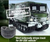 Резиновые следы для Hagglund Bv 206