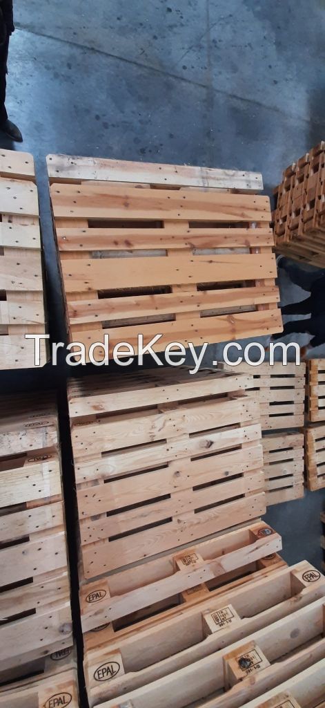 EPAL Certified Durable Wood Pallet - High Quality and Long-Lasting Storage Solution