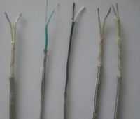 Изолированные кабели термопары и стекла волокна