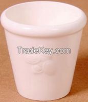 Керамический держатель для свечи/керамический опарник свечки/держатель чая светлый (ss2201)