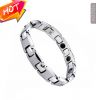 20CM Polished Shiny Tungsten Carbide Bangle Wit Magnets|TOCOY393