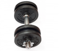 조정가능한 까만 고무 Dumbbell Bs1005