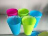 food grade PP plastic drinking middle size mugs