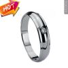 Polished Shiny 4MM Womens Tungsten carbide ring with CZ|Tocoy12