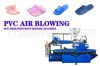 PVC air blowing shoe injection molding machine 