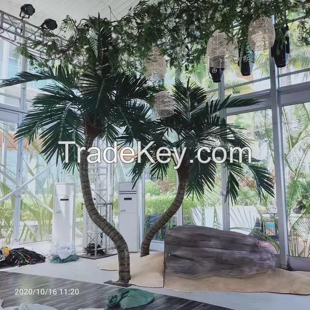 Customized artificial coconut palm trees for sale