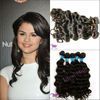 Волосы оптового популярного weave человеческих волос бразильские волнистые